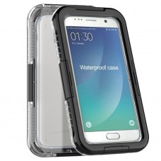 Samsung Galaxy S7 - Waterproof Shockproof Dirtproof Snowproof IP-26 Standard Hard Protective Phone Cover - Black